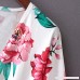 Zainafacai Kimono Cardigan,Women's Boho Floral Print Kimono Tops Beach Long Sleeve Cover up Cardigans White 1 B07N69CX51